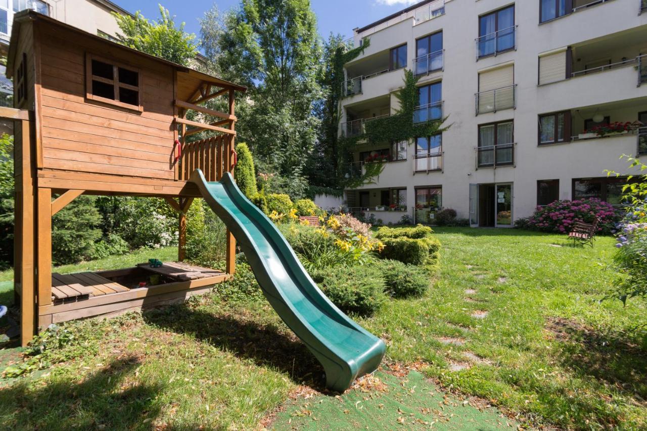 Apartmán Garden Studio In The Old Town Krakov Exteriér fotografie